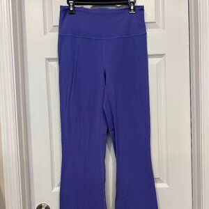 LULULEMON Align High Rise Flare Pants 32" Women’s Sz 10 Purple Great Shape